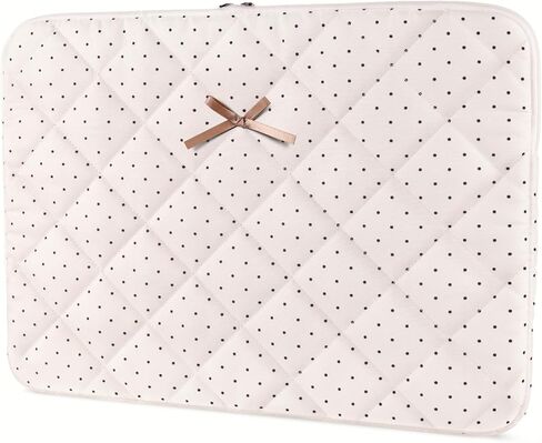 حقيبة كمبيوتر محمول بفيونكة لطيفة مقاس 14 بوصة لجهاز MacBook مقاس 14 بوصة، وغطاء كمبيوتر محمول مبطن منتفخ لجهاز MacBook مقاس 14 بوصة، وHp، وDell، وLenovo، وAcer، وChromebook in Kuwait
