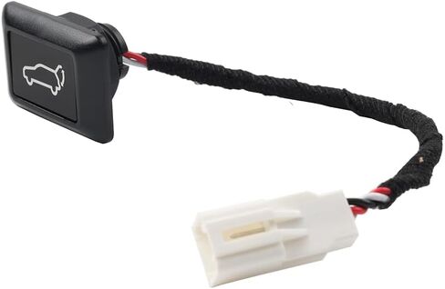 Cnonee1 1 Pc Car Electric Tailgate Trunk Door Lid Lock Release Switch Button ABS 12V Universal in Saudi Arabia