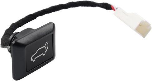 Cnonee1 1 Pc Car Electric Tailgate Trunk Door Lid Lock Release Switch Button ABS 12V Universal in Saudi Arabia