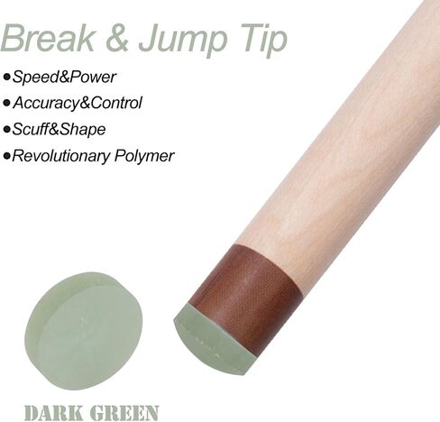 Bakelite Jump Break Billiard Cue Tip 14mm 4 Colors for Cue Stick-2Pcs in Saudi Arabia