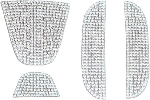 2 pcs Bling Volume Sound Radio Switch Knob Navigation Knob Trim Cover Crystal Rhinestones Trim Compatible with Honda Accord Accessory Sport EX EX-L Touring 2021 2020 2019 2018 in Saudi Arabia