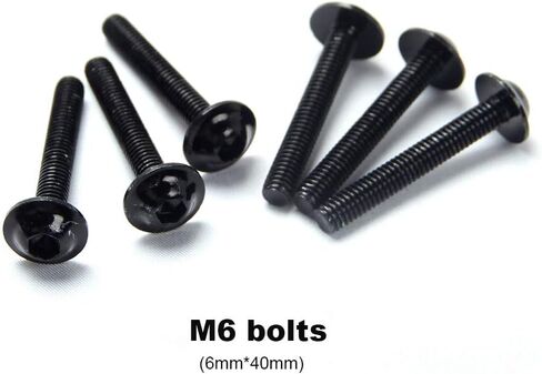 M5 M6 CNC Fairing Bolt Kit هيكل السيارة المسمار متوافق مع سوزوكي GSXR GSX R 600 750 K6 2006 2007 أحمر in Saudi Arabia
