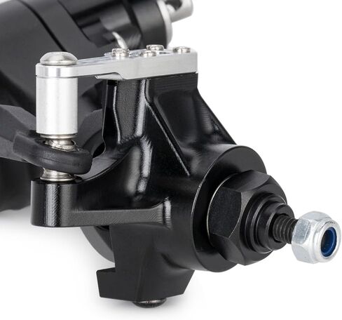 F10T Offset Straight Axle,CNC Machined Aluminum Front Rear Axle Set for VS4-10 SCX10 II Leaf Chassis 1/10 Scale RC Crawler Built (Silver) in Kuwait