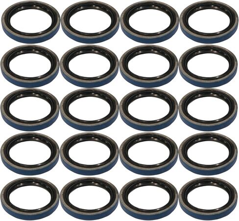The ROP Shop (20 Trailer HUB Grease Seals Double Lip 1.5" x 1.987" Replace Redline RG06-020 in Saudi Arabia