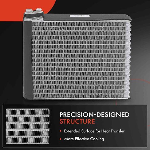 A-Premium A/C Evaporator Core Compatible with Mazda MPV 2000-2006, 2.5L 3.0L, Front Side in Saudi Arabia