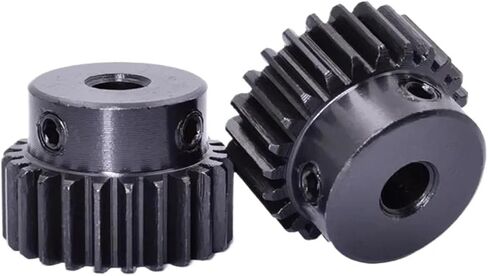 Spur Gear Metal 10/12/12.7mm Bore 45# Steel 1M 18/20/24/25/30/35T 1Pcs(10mm,35 Teeth) in Saudi Arabia