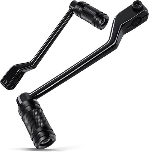 Benlari Heel Toe Shifter Pegs, 304 Stainless Steel Shifter Lever Pegs Fit for Harley Touring Street Glide Road Glide Road King Electra Glide 1988-2024, FL Softail 1986-2017, Trike 2008-2024, Chrome in Saudi Arabia