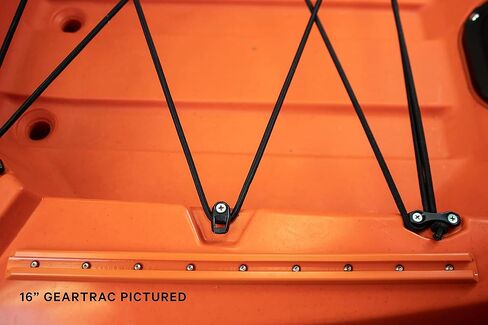 YakAttack GTSL90 GearTrac 4in Light/Medium Duty Polymer Kayak Mount Track (GTSL90-BK04) in Saudi Arabia