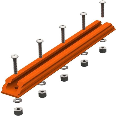 YakAttack GTSL90 GearTrac 4in Light/Medium Duty Polymer Kayak Mount Track (GTSL90-BK04) in Saudi Arabia