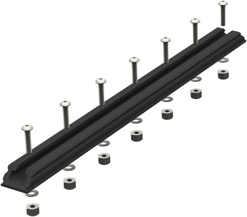 YakAttack GTSL90 GearTrac 4in Light/Medium Duty Polymer Kayak Mount Track (GTSL90-BK04) in Saudi Arabia