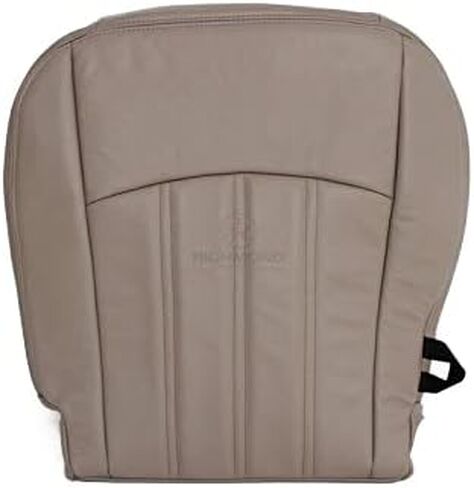 Richmond Auto Upholstery - Driver Bottom Replacement Leather Seat Cover, Tan Compatible with 2012 Dodge Ram 2500 Laramie Mega-Cab in Saudi Arabia