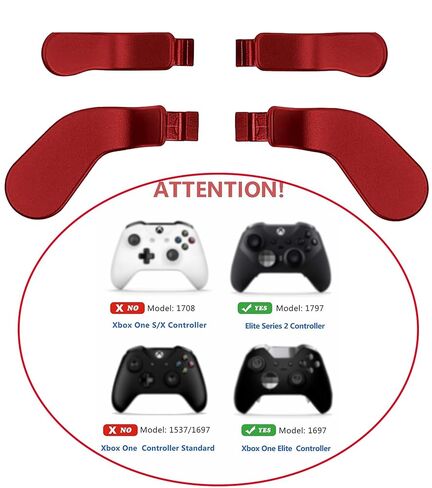 Ceozon استبدال Thumbsticks Grip 6 في 1 المعادن مبادلة قطع غيار عصا التحكم المغناطيسية مجموعة ملحقات إصلاح لجهاز Xbox One Elite Controller Series 2 in Saudi Arabia