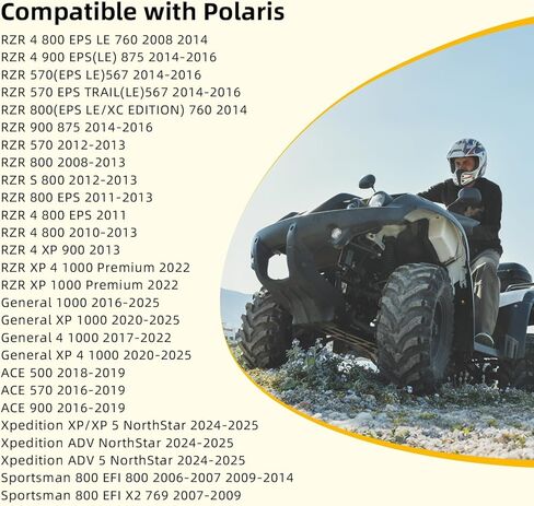 2540086 Oil Filter for Polaris Ranger 570/700/800/900/1000, Crew XP/RZR 570/800/900/1000, Sportsman 600/700/800, General 1000, ACE 500/570/900, Replaces 2540122, 2540006 (4 PCS) in Kuwait