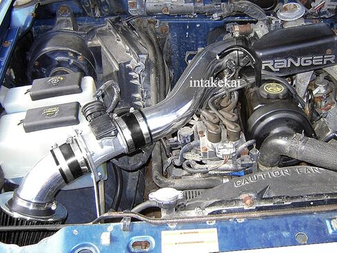 مدخل هواء أداء INTAKEKAI (متوافق مع موديلات 1995 1996 1997 Ford Ranger 2.3L / 95 96 97 Mazda B2300 2.3 l4) (أسود) in Kuwait