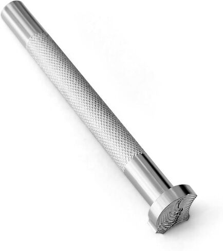 Geometric Leather Stamp 304 Steel Leather Tool Professional Leathercraft Stamping Tools for DIY Craft Working (Ocean Wave) in Kuwait