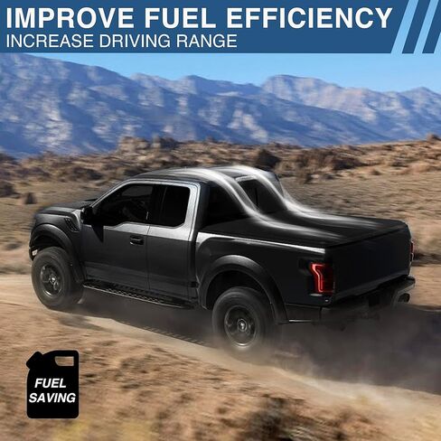 غطاء سرير شاحنة ناعم قابل للطي من Tonneau لسيارة Honda Ridgeline 2017-2025 متوافق مع سرير 5'4 بوصة (64 بوصة) in Kuwait