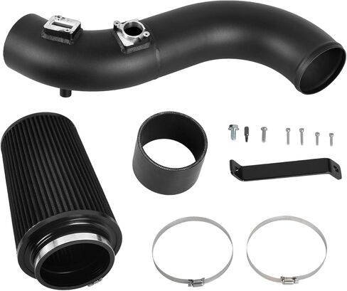 مدخل هواء بارد متوافق مع جي إم سي 6.6 لتر دوراماكس ديزل 2013-2016 - أحمر in Kuwait