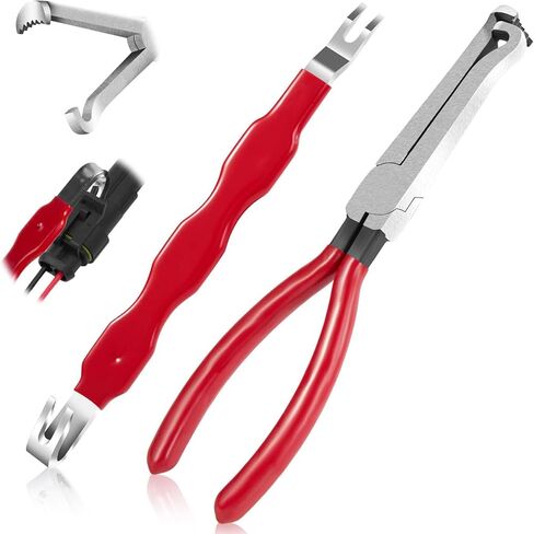 3-Piece Electrical Disconnect Pliers, 60-Degree Automotive Electrical Connector Separator, Automotive Tools for Push Tab Style Plugs in Saudi Arabia