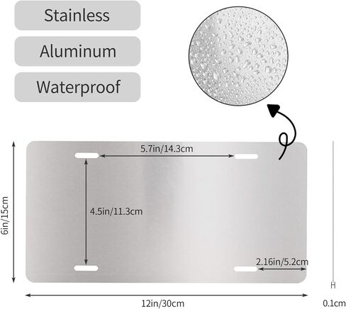زهرة الكاردينال زهرة الثلج الأمامية لوحة ترخيص السيارة الزخرفية لوحات الترخيص الألومنيوم معدن ديكور ملحق الجدة الغرور علامة غطاء مع 4 ثقوب للرجال النساء 6 "× 12" in Kuwait