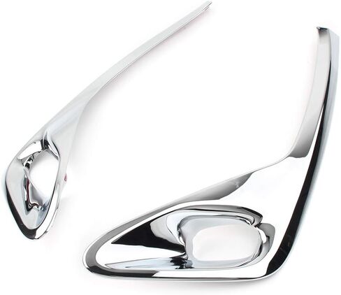 Cnkaka036 Car Front Bumper Fog Light Foglight Lamp Frame Trim Guard Cover for Toyota Sienta 2020 Chrome in Saudi Arabia