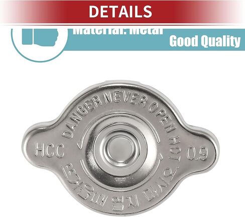 ACROPIX Car Radiator Coolant Recovery Cap Radiator Cap for Ford No.24864003 - Pack of 1 in Saudi Arabia