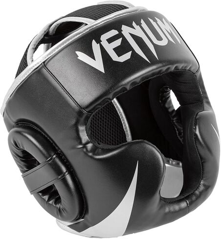 Venum Challenger Headgear - Black/Gold in Saudi Arabia
