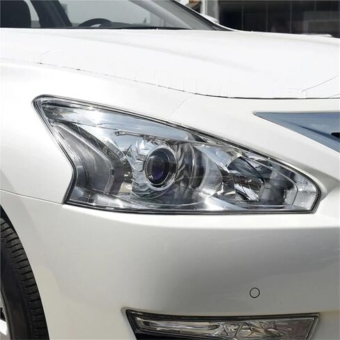 متوافق مع نيسان ألتيما Teana 2013 2014 2015 غطاء المصابيح الأمامية مع عدسة المصباح الأمامي الشفاف شبكي (2 قطعة زوج) in Saudi Arabia