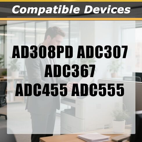 مجموعة طبلة التصوير ADC-307 ADC307، متوافقة مع طابعات Aurora AD308PD ADC307 ADC367 ADC455 ADC555 [حجم طباعة عالي مع شريحة] أرجواني*1 in Kuwait