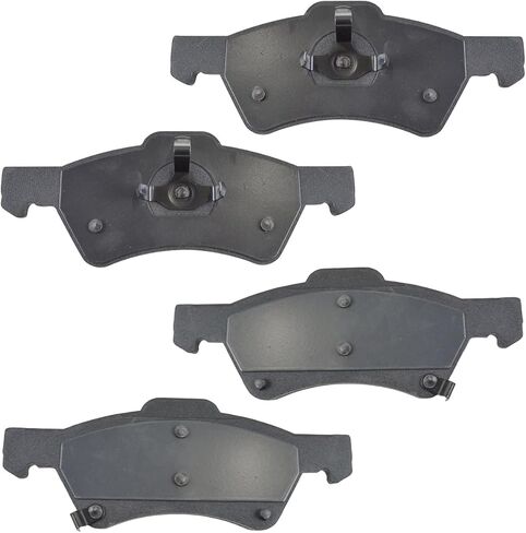 Front and Rear Brake Pad Set Semi Metallic Hardware Compatible with 2001-2007 Chrysler Town and Country 2001-2007 Dodge Caravan 2001-2007 Grand Caravan in Saudi Arabia