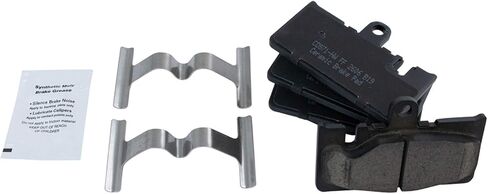 Front and Rear Brake Pads Ceramic Hardware Compatible with 2001-2006 Lexus LS430 in Saudi Arabia