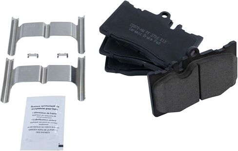 Front and Rear Brake Pads Ceramic Hardware Compatible with 2001-2006 Lexus LS430 in Saudi Arabia
