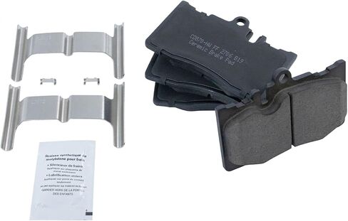 Front and Rear Brake Pads Ceramic Hardware Compatible with 2001-2006 Lexus LS430 in Saudi Arabia