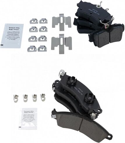 Front and Rear Brake Pads Ceramic Compatible with 1994-2004 Ford Mustang in Saudi Arabia