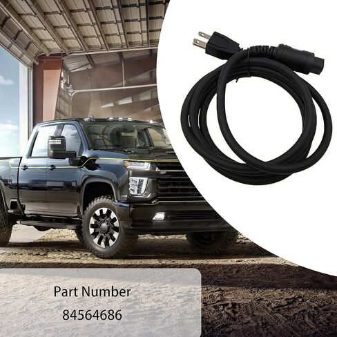 كابل سخان مبرد المحرك 84564686 متوافق مع 2019-2024 Chevy Silverado 1500 2020-2024 Silverado 2500 3500 HD Duramax، شاحنات GMC Yukon/XL/Sierra 2019-2022 Buick Cadillac in Kuwait