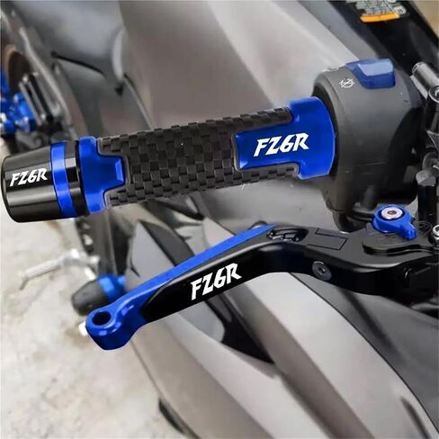 لياماها FZ6R FZ6 R FAZER 2017 2016 2015 2014 2013 2012 2011 2010 2009 دراجة نارية دواسة فرامل رافعة مقبض اليد قبضة ينتهي (أسود 1) in Kuwait