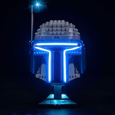طقم الإضاءة متوافق مع Lego 75408 Jango Fett Helmet - لا يوجد نموذج فقط، ملحقات إضاءة LED متوافقة مع Lego 75408 (الإصدار القياسي) in Saudi Arabia