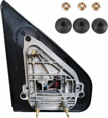 مجموعة مرايا سحب PZ لليسار واليمين لـ 2004-2007 F-150، تسخين كهربائي، ضوء إشارة كهرماني، مصباح بركة، استبدال جانبي لسائق المرآة السوداء Lh Rh in Kuwait