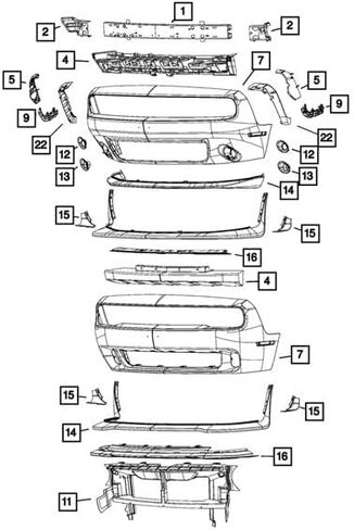 Mopar 68024343AD BRACKET FASCIA SUPPORT in Saudi Arabia