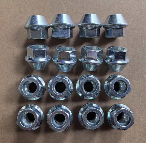 16PCS M14x1.50 Factory Style Wheel Lug Nuts 611-979 Replacement for 2012-2025 Dodge Ram 2500 3500 SRW, ‎2011-2023 Dodge Charger, 18-22 Challenger, 21-25 Durango Steel Wheels Model in Saudi Arabia