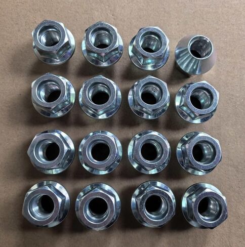 16PCS M14x1.50 Factory Style Wheel Lug Nuts 611-979 Replacement for 2012-2025 Dodge Ram 2500 3500 SRW, ‎2011-2023 Dodge Charger, 18-22 Challenger, 21-25 Durango Steel Wheels Model in Saudi Arabia