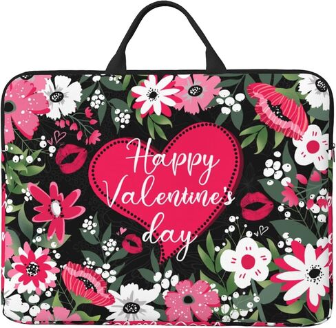 Laptop Bag 14 Inch Computer Sleeve for Women Men Padded Notebook Carrying Case with Handle Laptop Cover in Saudi Arabia