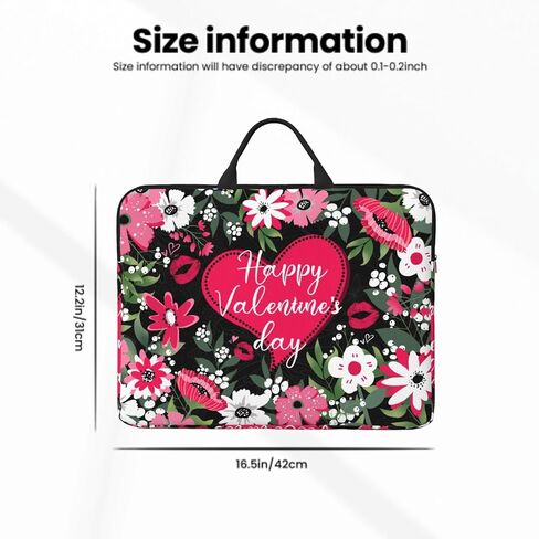 Laptop Bag 14 Inch Computer Sleeve for Women Men Padded Notebook Carrying Case with Handle Laptop Cover in Saudi Arabia
