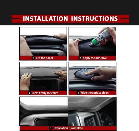 ANDPLAY Dashboard Cover Compatible with Toyota Solara 2004 2005 2006 2007 2008 Gray in Saudi Arabia