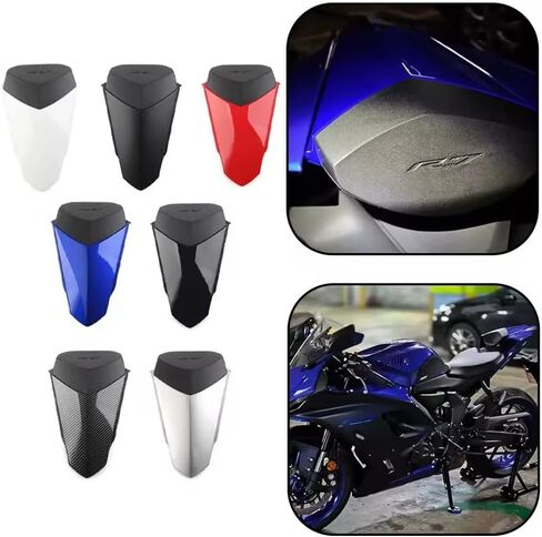 for YZFR7 2022-2025 Motorcycle Rear Passenger Seat Cover Tail Hump Fairing Cowl Part Accessories for Yamaha YZF-R7 2022 2023 2024 2025 (Blue) in Saudi Arabia