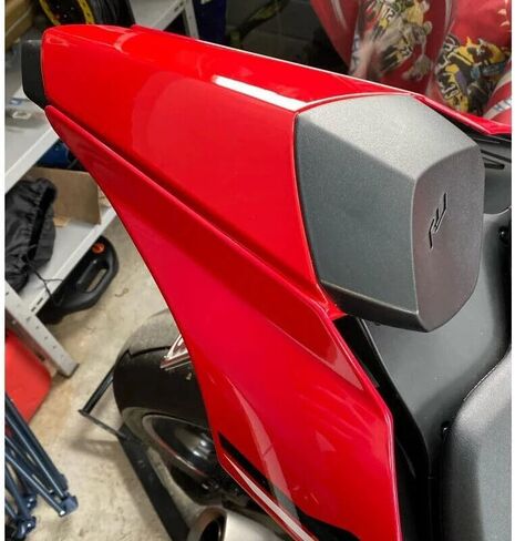 ل YZFR7 2022-2025 دراجة نارية غطاء مقعد الركاب الخلفي الذيل سنام هدية القلنسوة جزء الملحقات لياماها YZF-R7 2022 2023 2024 2025 (أزرق) in Kuwait