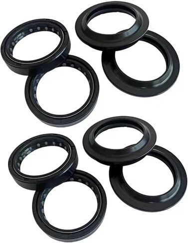 43x55x11 43 55 43 * 55 Front Shock Fork Damper Shaft Dust Oil Seal Retainers For 599 BABY SPEED 02-03 599 SPEED FOUR 04-06(2pc Seal 2pc Cover) in Saudi Arabia