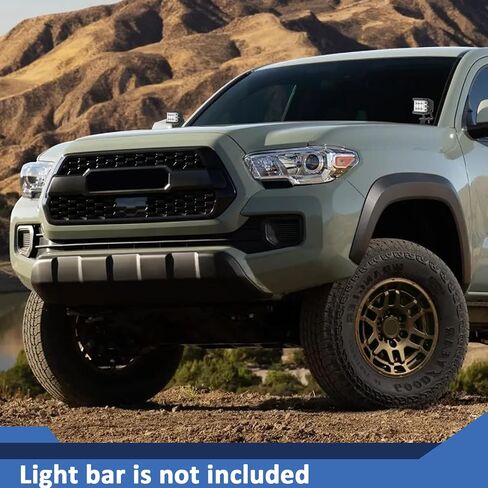 WeiSen Hood Hinge Mounting Brackets, Left & Right Side Ditch Light Mount Bracket for Auxiliary Off Road LED Work Light Pods Compatible with 2003-2009 Toyota 4Runner 4th Gen in Kuwait