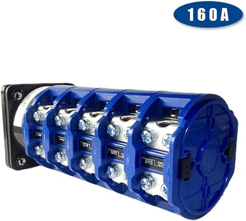 YMW26-160A 690V Rotary cam Switch LW26-160/5 Dual Power Supply Control Power Generation Switching Motor Reverse knob(Customize) in Saudi Arabia
