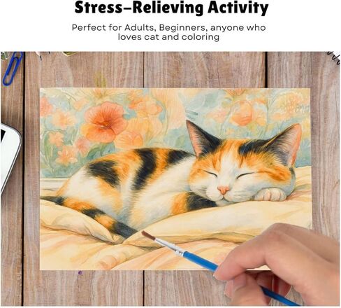 Artwink Watercolor Coloring Cards – Landscape Theme, 15 Sheets (5x7 Inches), Works with Watercolor, Colored Pencils, or Markers, Great for Coloring Book Lovers & Watercolor Painting Practice in Saudi Arabia
