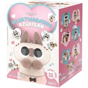 Popdrop Heartwarming Azukisan Vol 3, Kawaii Cat Collectible Figure, Pink and White, 3rd Version, Daily Life Series in Saudi Arabia